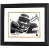 Image 1 : Dick Butkus Signed Chicago Bears 8X10 B&W Photo Custom Framed With Friendship #51