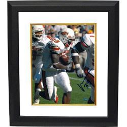 Vernand Morency Signed Oklahoma State Cowboys 8X10 Photo Custom Framed- Morency Hologram