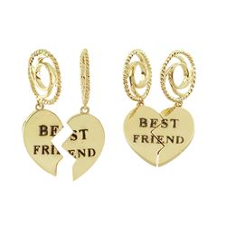 WG WHEEL W/ 'BEST FRIEND' HEART DANGLE (#375PLAIN)