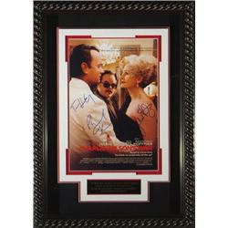 Julia Roberts Signed Charlie Wilson's War 22X30 Masterprint Poster Custom Rope Framed W/ 3 Sigs (Mov