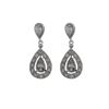 Image 1 : Sterling Silver CZ Earring