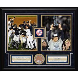 2009 World Series MVP And Celebration 2 8X10 Photograph Dirt Collage