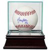 Image 1 : Bruce Sutter Signed Official Major Baseball 79 CY W/ Glass Case (Chicago Cubs)
