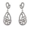 Image 1 : Sterling Silver-CZ Earrings