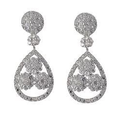 Sterling Silver-CZ Earrings