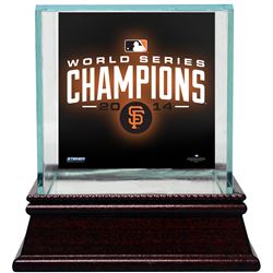 San Francisco Giants 2014 World Series Champions Single Glass Baseball Case