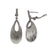 Image 1 : Sterling Silver-CZ Wht Earring