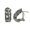 Image 1 : Matte Silver Post/Clip