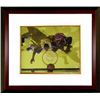 Image 1 : Magic Johnson Signed Los Angeles Lakers 16X20 Photo Custom Framed Vs Jordan- JSA Hologram