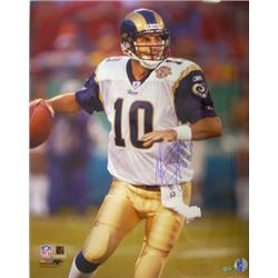 Marc Bulger Signed St. Louis Rams 16X20 Photo