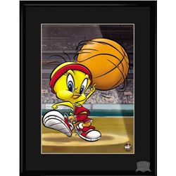 Roundball Tweety 11 X14 Lithograph