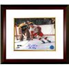 Image 1 : Gordie Howe Signed Detroit Redwings 8X10 Photo Mr. Hockey Vs Boston Bruins Custom Framed