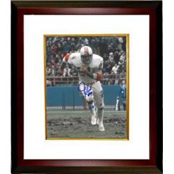 Jim Kiick Signed Miami Dolphins 8X10 Photo 17-0 Custom Framed