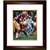Image 1 : Chris Hanburger Signed Washington Redskins 8X10 Photo Custom Framed #55 (Maroon Jersey)
