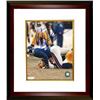 Image 1 : Michael Strahan Signed New York Giants 8X10 Photo Custom Framed (Record Breaking 22.5 Sack)