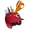 Image 1 : Cincinnati Reds MLB Baseball Schutt Mini Batting Helmet Desk Caddy