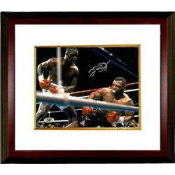 James "Buster" Douglas Signed 16X20 Photo Custom Framed (Close Up Knockout Vs Mike Tyson)