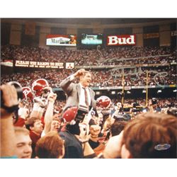 Gene Stallings Signed Alabama Crimson Tide 8X10 Photo- Steiner Hologram