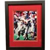 Image 1 : Andy Katzenmoyer Signed Ohio State Buckeyes 8X10 Photo Custom Framed (White Jersey)