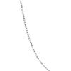 Image 2 : Rhodium Plated Sterling Silver Diamond Cut Chain 16&Quot; 2&Quot;
