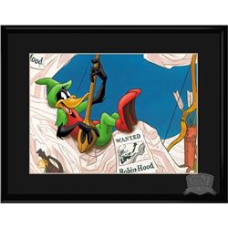 Daffy Duck As Robin Hood 11X14 Lithograph