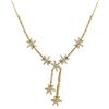 Image 1 : Sterling Silver-GD- CZ Necklace