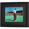 Image 1 : Tom Osborne Signed Nebraska Cornhuskers 8X10 Photo Custom Framed On Field (3X National Champ)