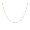 Image 1 : Rose Plated Sterling Silver Link Chain 16&Quot; 2&Quot;