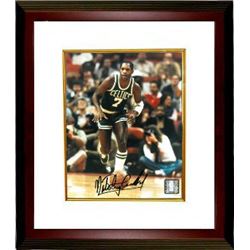 Nate Archibald Signed Boston Celtics 8X10 Photo Custom Framed