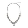 Image 2 : Sterling Silver-Wht CZ Necklace