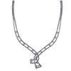 Image 1 : Sterling Silver-CZ Necklace