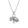 Image 1 : Sterling Silver-CZ Pendant