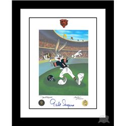 Bugs Bunny As Chicago Bear Signed Gale Sayers