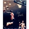 Image 1 : Clyde Drexler Air Dunk Signed 16X20 Photo (Getty 180318472)