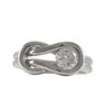 Image 1 : Sterling Silver CZ RING