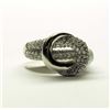 Image 1 : Sterling Silver CZ Ring
