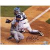 Image 1 : Marlon Byrd Slide Into Home At 10 Allstar Game Horizontal 8X10 Photo (MLB Auth)