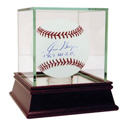 Jim Gosger Signed MLB Baseball W/ "1969 WSC" Insc