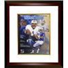 Image 1 : Warren Moon Signed Houston Oilers 16X20 Collage Photo Custom Framed HOF 06