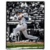 Image 1 : Derek Jeter Veritcal Swinging B/W With Color Accents 16X20 Photo Uns (Signed By William Hauser)