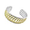 Image 1 : SS DIAMOND CUFF BANGLE (#7881D)