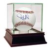Image 1 : Julio Lugo Signed MLB Baseball (SI Auth)