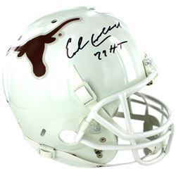 Earl Campbell Signed Texas Longhorns Full Size Schutt Replica Helmet HT 77 (GTSM Holo)