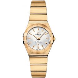 Omega  Constellation Brushed Quartz 24Mm  Women Watch
