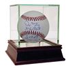 Image 1 : Denny Mclain Signed MLB Baseball W/ Multi-Inscribed Stats