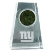 Image 1 : New York Giants Unsigned Tapered Crystal W/ Giants Logo