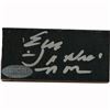 Image 1 : Earl Monroe Signed 2X4 Court Piece With "Pearl" Insc