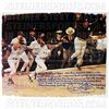 Image 1 : Cecil Fielder Signed Celebrating WS Win 22X26 Story Canvas