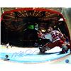 Image 1 : Mike Richter Signed View From Goal New York Rangers 16X20 Photo