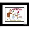 Image 1 : People Are Bunny 16X20 Lobby Card Giclee